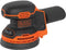 Black & Decker BDCROS18N - Excentrische schuurmachine - Stofopvangzak en schuurgaas - Oranje Zwart