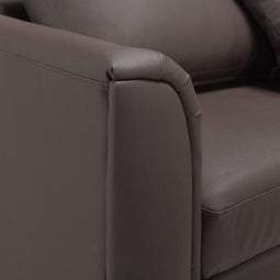 OSLO - Hoekbank - Bruin - Linkerzijde - 270 cm - Leer