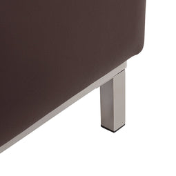 OSLO - Ottomaan - Bruin - Leer