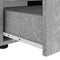 vidaXL - Tv-meubel - VISNES - 100x40x38 - cm - bewerkt - hout - betongrijs