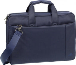 Rivacase 8231 - Schoudertas voor 15.6 Inch notebook - Extern vak voor tablet - Blauw
