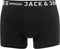 JACK&JONES PLUS JACSENSE - Boxershorts - 3-pack - Zwart (3 stuks)
