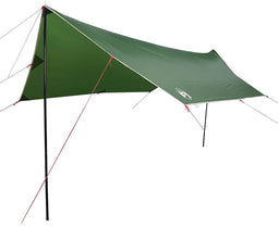 vidaXL - Kampeerluifel - waterdicht - 460x305x210 - cm - groen