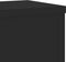 vidaXL - Plantenstandaards - 2 - st - 17x17x60 - cm - bewerkt - hout - zwart