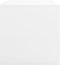 vidaXL - Salontafel - 100x40x40 - cm - bewerkt - hout - hoogglans - wit