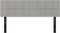 vidaXL - Hoofdborden - 2 - st - 72x5x78/88 - cm - stof - lichtgrijs