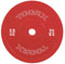 Toorx Professional CDT-2-5 - Technique Micro Halterschijven - 50 mm - 2,5 kg - Rood (2 stuks)