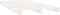 vidaXL - Palletbed - massief - grenenhout - wit - 90x200 - cm