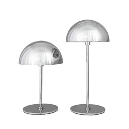 ALONG LED mini tafellamp - chrome - set van 2 (2 stuks)