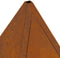 vidaXL - Vuurkorf - Piramide - 50x50x51 - cm - Weerbestendig - Staal