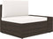 vidaXL - Tweezitsbank - sectioneel - poly - rattan - bruin