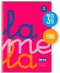Schrift Lamela Roze A4 5 Stuks