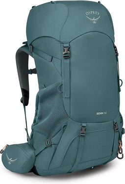 Osprey Trekkingrugzak Rugzak Renn 50 Cascade Blue / Melon Orange Petrol