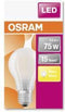 OSRAM 4058075115910 LED-lamp Energielabel D (A - G) E27 Peer 8 W = 75 W Warmwit (Ø x l) 60 mm x 105 mm 1 stuk(s)