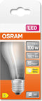 OSRAM 4058075124660 LED-lamp Energielabel D (A - G) E27 Peer 11 W = 100 W Warmwit (Ø x l) 60 mm x 105 mm 1 stuk(s)