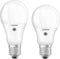 OSRAM 4058075428287 LED-lamp Energielabel F (A - G) E27 Ballon 10 W = 75 W Warmwit Niet dimbaar, Incl. daglichtsensor 1 stuk(s)