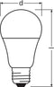 OSRAM 4058075428287 LED-lamp Energielabel F (A - G) E27 Ballon 10 W = 75 W Warmwit Niet dimbaar, Incl. daglichtsensor 1 stuk(s)
