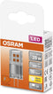 OSRAM 4058075431997 LED-lamp Energielabel F (A - G) G4 Ballon 2.6 W = 30 W Warmwit (Ø x l) 14 mm x 40 mm 1 stuk(s)