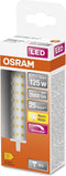 OSRAM 4058075432550 LED-lamp Energielabel E (A - G) Ballon 15 W = 125 W Warmwit (Ø x l) 29 mm x 118 mm 1 stuk(s)