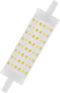 OSRAM 4058075432673 LED-lamp Energielabel E (A - G) R7s Ballon 16 W = 125 W Warmwit (Ø x l) 29 mm x 118 mm 1 stuk(s)