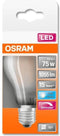 OSRAM 4058075435001 LED-lamp Energielabel D (A - G) E27 Peer 7.8 W = 75 W Koudwit (Ø x l) 60 mm x 104 mm 1 stuk(s)