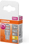 OSRAM 4058075607286 LED-lamp Energielabel F (A - G) G9 Batterijvorm 3 W = 30 W Warmwit (Ø x l) 16 mm x 30 mm 1 stuk(s)