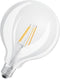OSRAM 4058075810372 LED-lamp Energielabel E (A - G) E27 Bol 6.5 W = 60 W Warmwit (Ø x l) 125 mm x 173 mm GLOWdim, Dimbaar, Filament / Retro-LED 1 stuk(s)