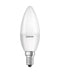 OSRAM LED Base Classic A, in zuigervorm met E27-aansluiting, niet dimbaar, vervangt 6- watt, mat, warm wit - 27- Kelvin, 4-pack