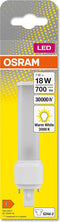 Osram LED DULUX PL 7W(18W) 830, 3000K, Warm wit. Fitting:G24d-2 - 2Pins - Bespraar op energie