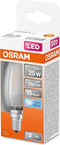OSRAM LED lamp - Lampvoet: E14 - Koel wit - 4- K - 2,5- W - mat - LED Retrofit CLASSIC B