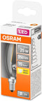 OSRAM LED lamp - Lampvoet: E14 - Warm wit - 27- K - 2,5- W - helder - LED Retrofit CLASSIC B