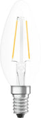 OSRAM LED lamp - Lampvoet: E14 - Warm wit - 27- K - 2,5- W - helder - LED Retrofit CLASSIC B