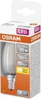 OSRAM LED lamp - Lampvoet: E14 - Warm wit - 27- K - 2,5- W - mat - LED Retrofit CLASSIC B