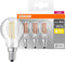 OSRAM LED lamp - Lampvoet: E14 - Warm wit - 27- K - 4 W - helder - LED BASE CLASSIC P
