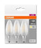 OSRAM LED lamp - Lampvoet: E14 - Warm wit - 27- K - 4 W - mat - LED BASE CLASSIC P
