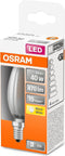 OSRAM LED lamp - Lampvoet: E14 - Warm wit - 27- K - 4 W - mat - LED Retrofit CLASSIC B