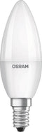 OSRAM LED lamp - Lampvoet: E14 - Warm wit - 27- K - 5,5- W - mat - LED BASE CLASSIC B