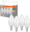 OSRAM LED lamp - Lampvoet: E14 - Warm wit - 27- K - 5,5- W - mat - LED BASE CLASSIC B
