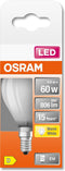 OSRAM LED lamp - Lampvoet: E14 - Warm wit - 27- K - 6,5- W - LED Retrofit CLASSIC P