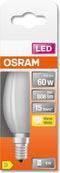 OSRAM LED lamp - Lampvoet: E14 - Warm wit - 27- K - 6 W - LED Retrofit CLASSIC B