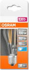 OSRAM LED lamp - Lampvoet: E27 - Koel wit - 4- K - 1- W - helder - LED Retrofit CLASSIC A