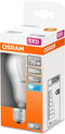 OSRAM LED lamp - Lampvoet: E27 - Koel wit - 4- K - 1- W - mat - LED STAR CLASSIC A