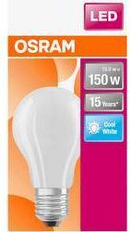 OSRAM LED lamp - Lampvoet: E27 - Koel wit - 4- K - 16 W - LED Retrofit CLASSIC A
