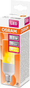 OSRAM LED lamp - Lampvoet: E27 - Warm comfortlicht - 15- K -,5- W - mat - LED STAR STICK