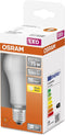OSRAM LED lamp - Lampvoet: E27 - Warm wit - 27- K - 1- W - mat - LED STAR CLASSIC A