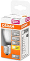 OSRAM LED lamp - Lampvoet: E27 - Warm wit - 27- K - 4 W - mat - LED Retrofit CLASSIC P