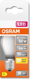 OSRAM LED lamp - Lampvoet: E27 - Warm wit - 27- K - 7 W - LED Retrofit CLASSIC P