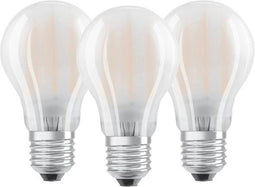 OSRAM LED lamp - Lampvoet: E27 - Warm wit - 27- K - 7 W - mat - LED BASE CLASSIC A