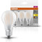 OSRAM LED lamp - Lampvoet: E27 - Warm wit - 27- K - 7 W - mat - LED BASE CLASSIC A