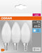 OSRAM LED lamp | NaN: E14 | Cool White | 4- K | 5,5- W | vervanger voor 4- W Incandescent bulb | mat | LED BASE CLASSIC B